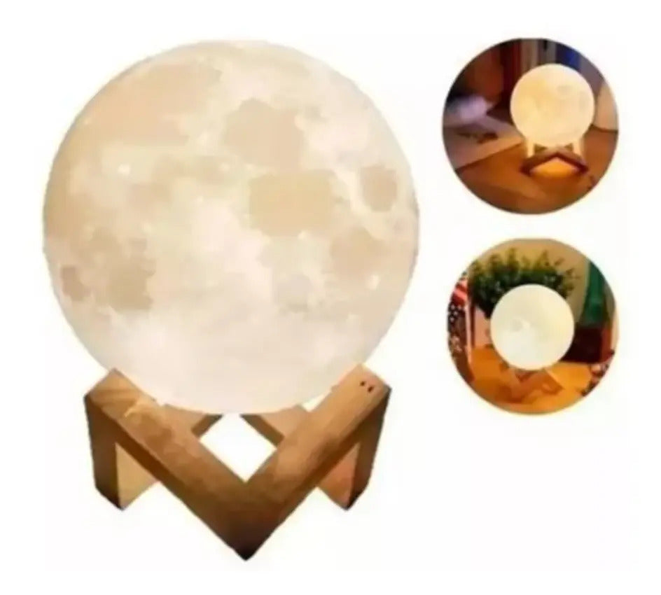 Humidificador Difusor Aroma Lampara Luna