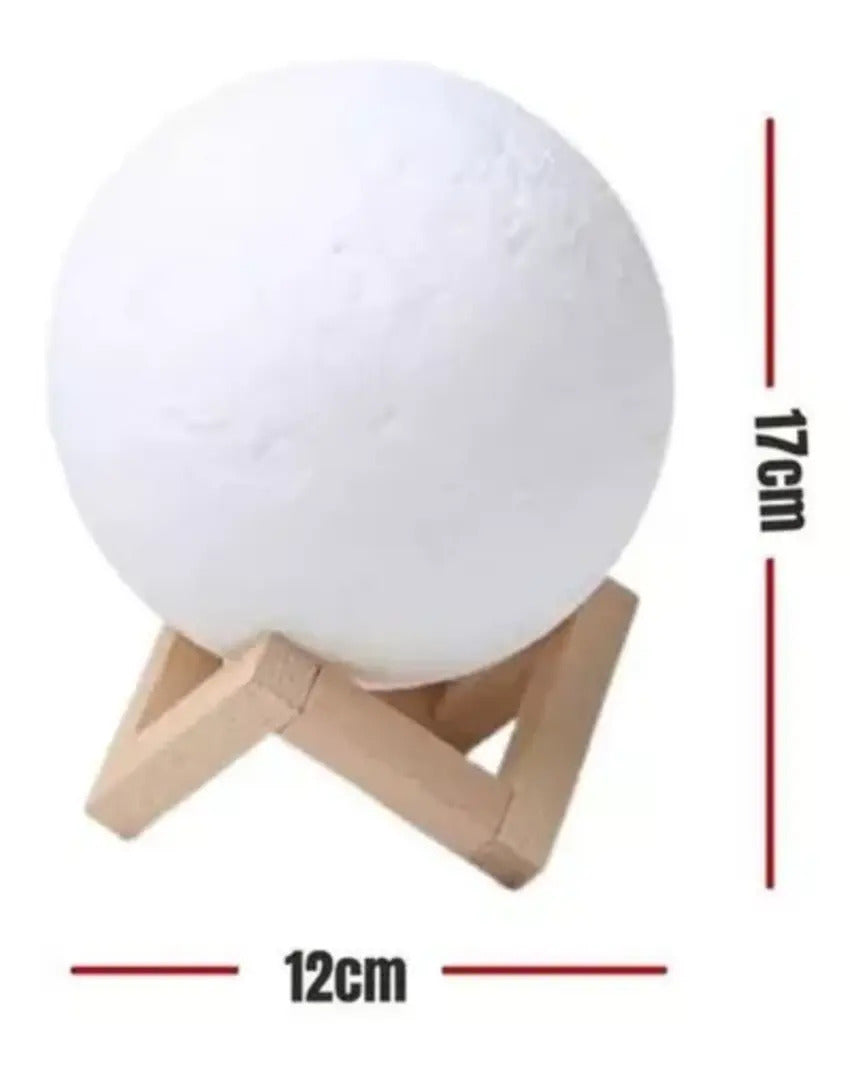 Humidificador Difusor Aroma Lampara Luna